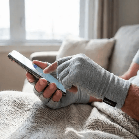 Thin enough to type, text, and pet the dog