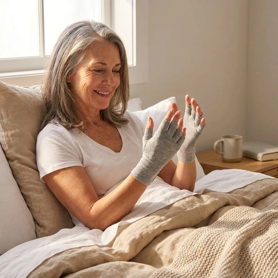 If your hands wake you up at night, sleep in these